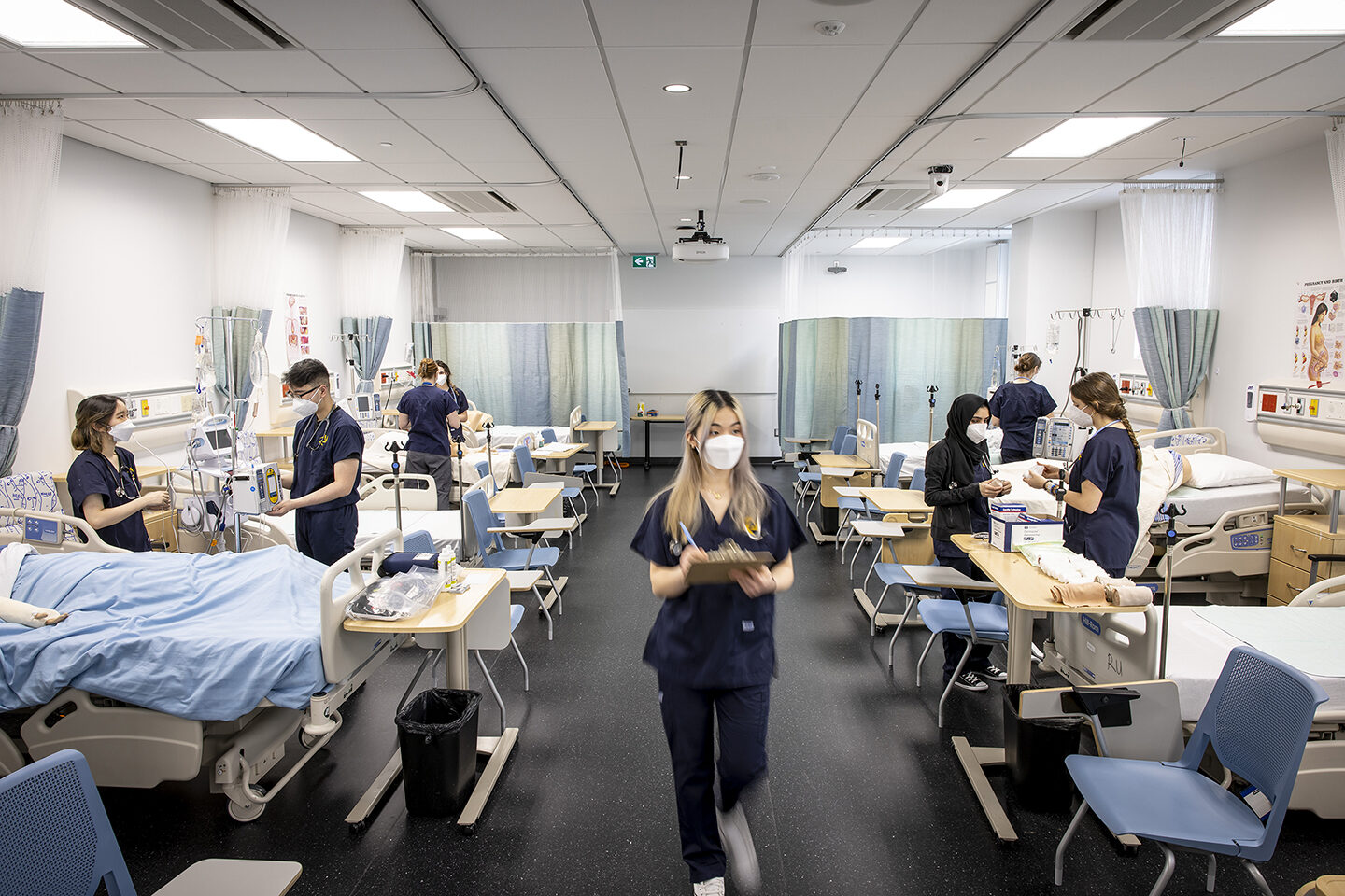 University nursing simulation lab helps students gain valuable